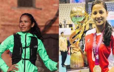 क्रमश: सुनमाया बुढा र कामना विष्ट।